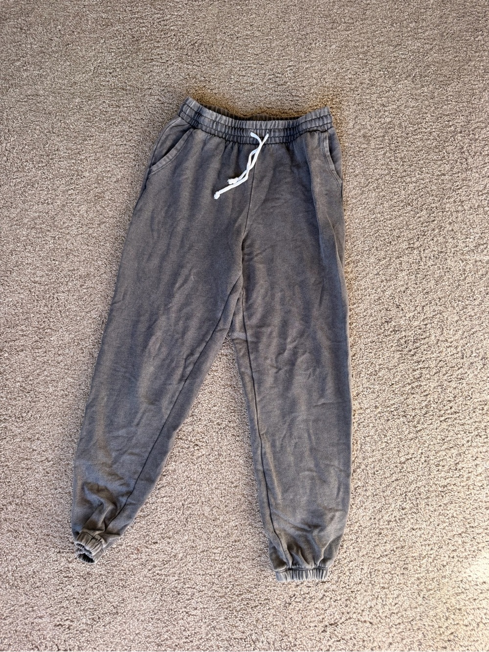 Kohl's Gray Drawstring Jogger Sweatpants